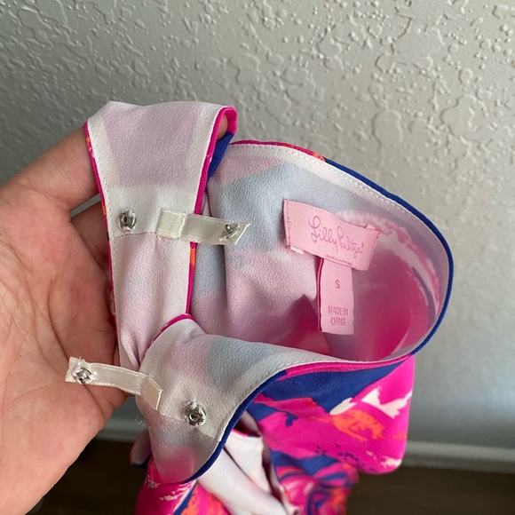 Lilly Pulitzer Jackie Silk Shift Dress sz Small - Picture 4 of 7